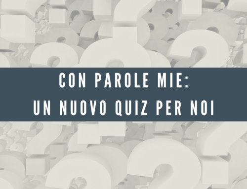 Un nuovo quiz per noi