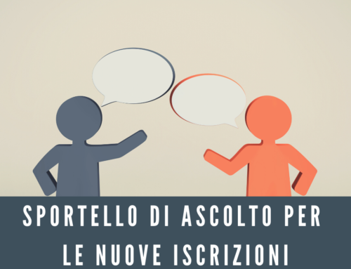 Sportello di ascolto per le nuove iscrizioni