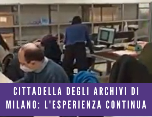 Prosegue il lavoro alla Cittadella degli Archivi