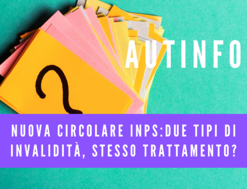 Nuova circolare INPS: due tipi di invalidità, stesso trattamento?