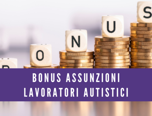 Bonus assunzioni lavoratori autistici