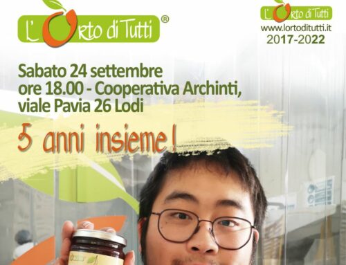 Il 24/9 festeggiamo l’Orto di tutti!