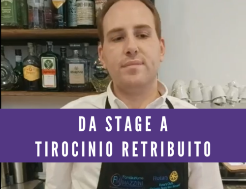 Da stage a tirocinio per Edoardo