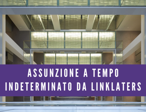 Assunzione a tempo indeterminato da Linklaters