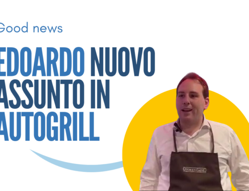 Edoardo, nuovo assunto in Autogrill